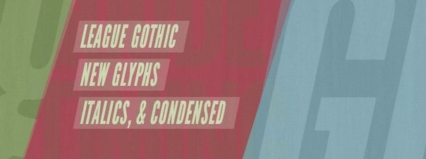 Download League Gothic (cyrillic) font (typeface)