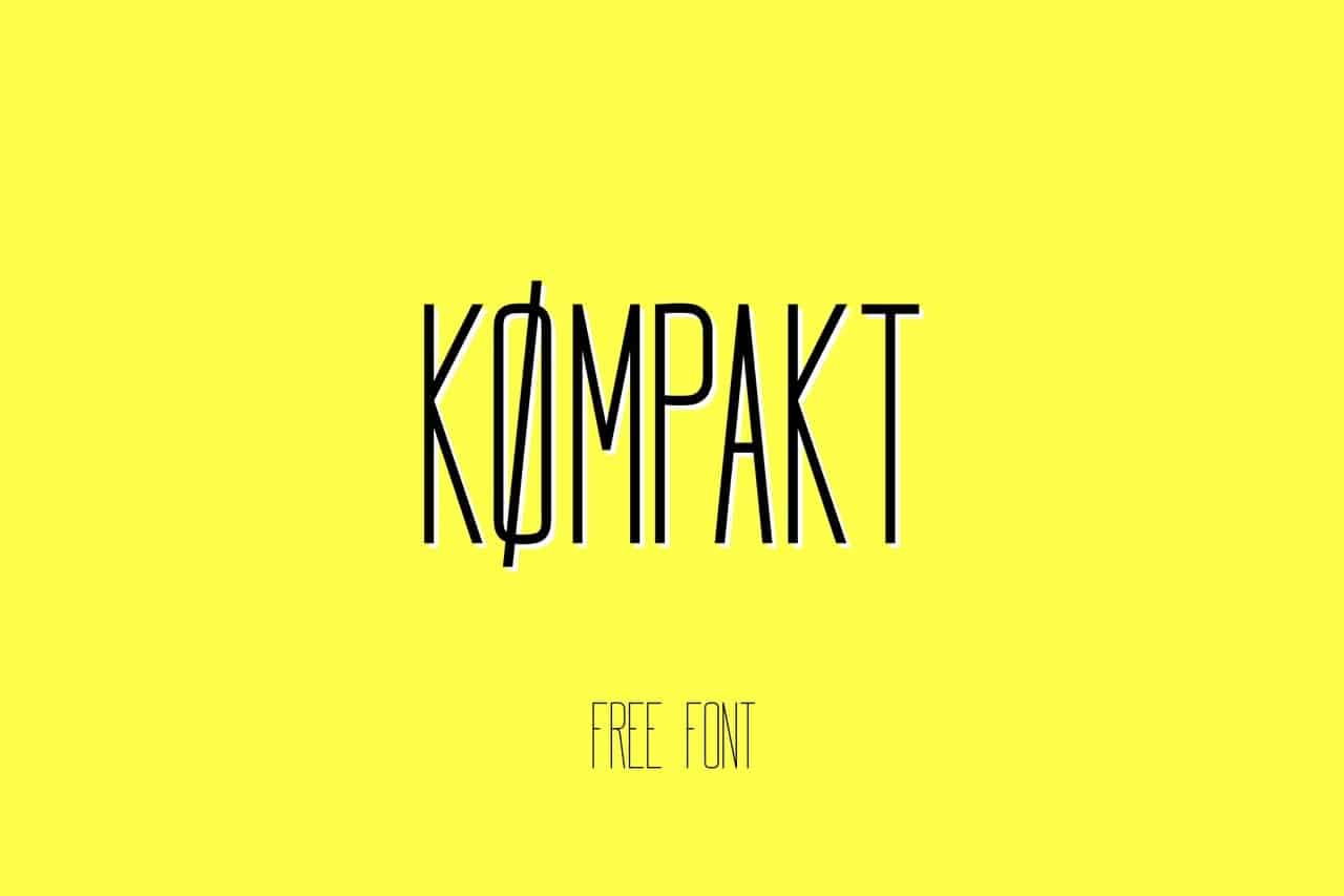 Download Kompakt font (typeface)