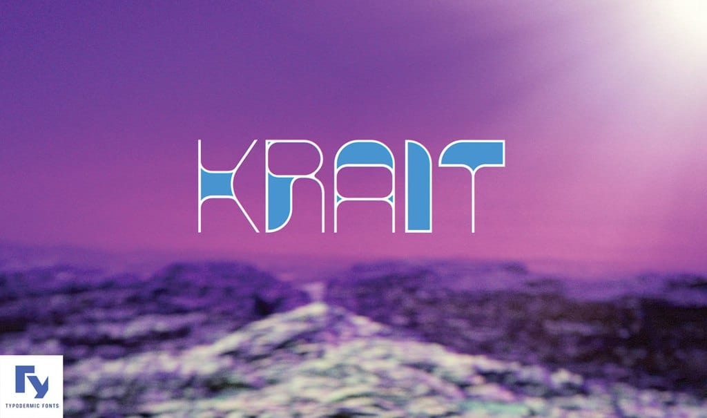 Download krait font (typeface)