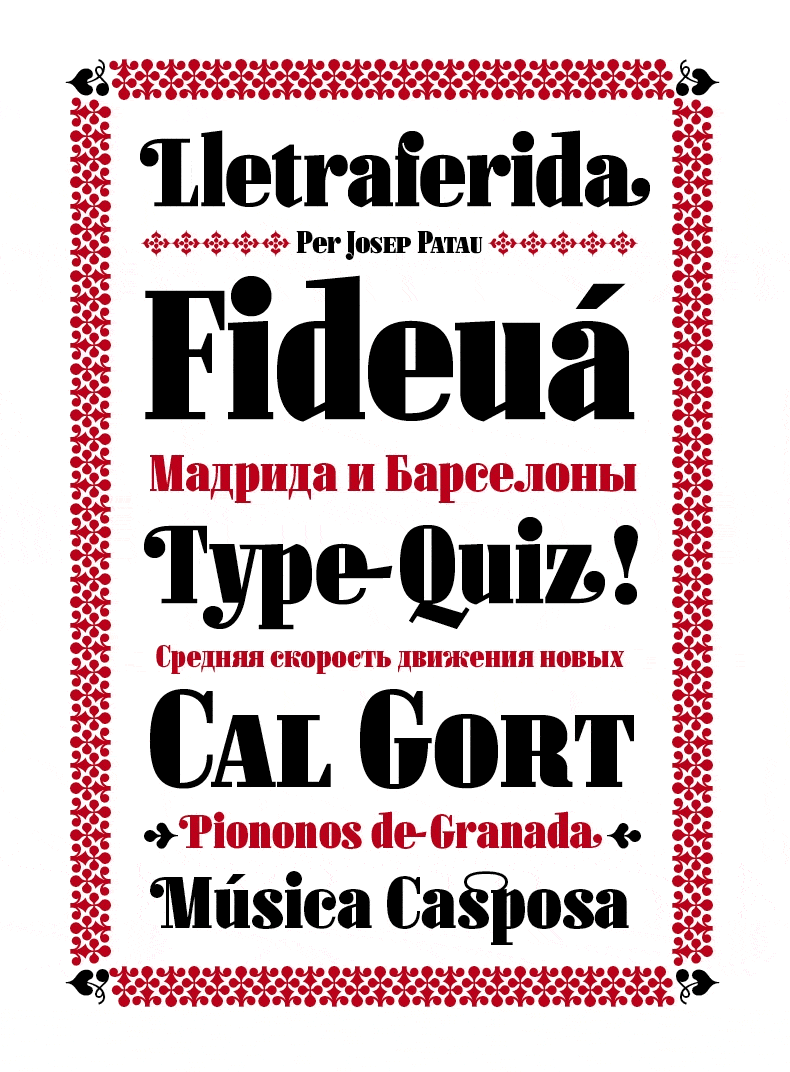 Download Lletraferida font (typeface)