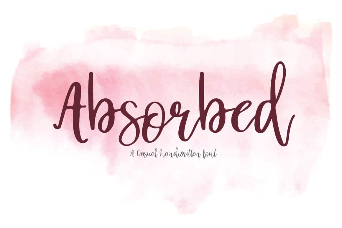 Download Absorbed Script font (typeface)