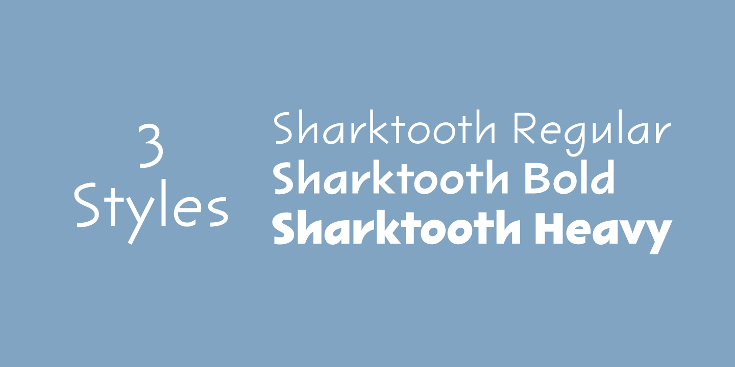 Download Sharktooth font (typeface)
