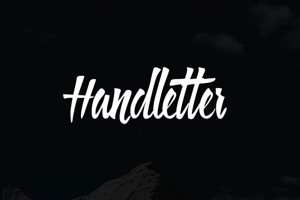 Download Handletter Script font (typeface)