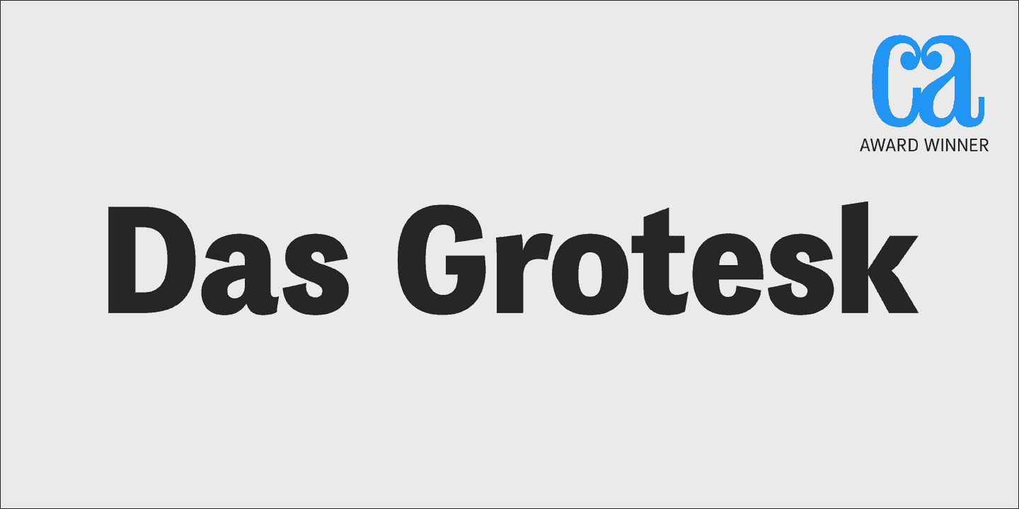 Download PF Das Grotesk Pro font (typeface)