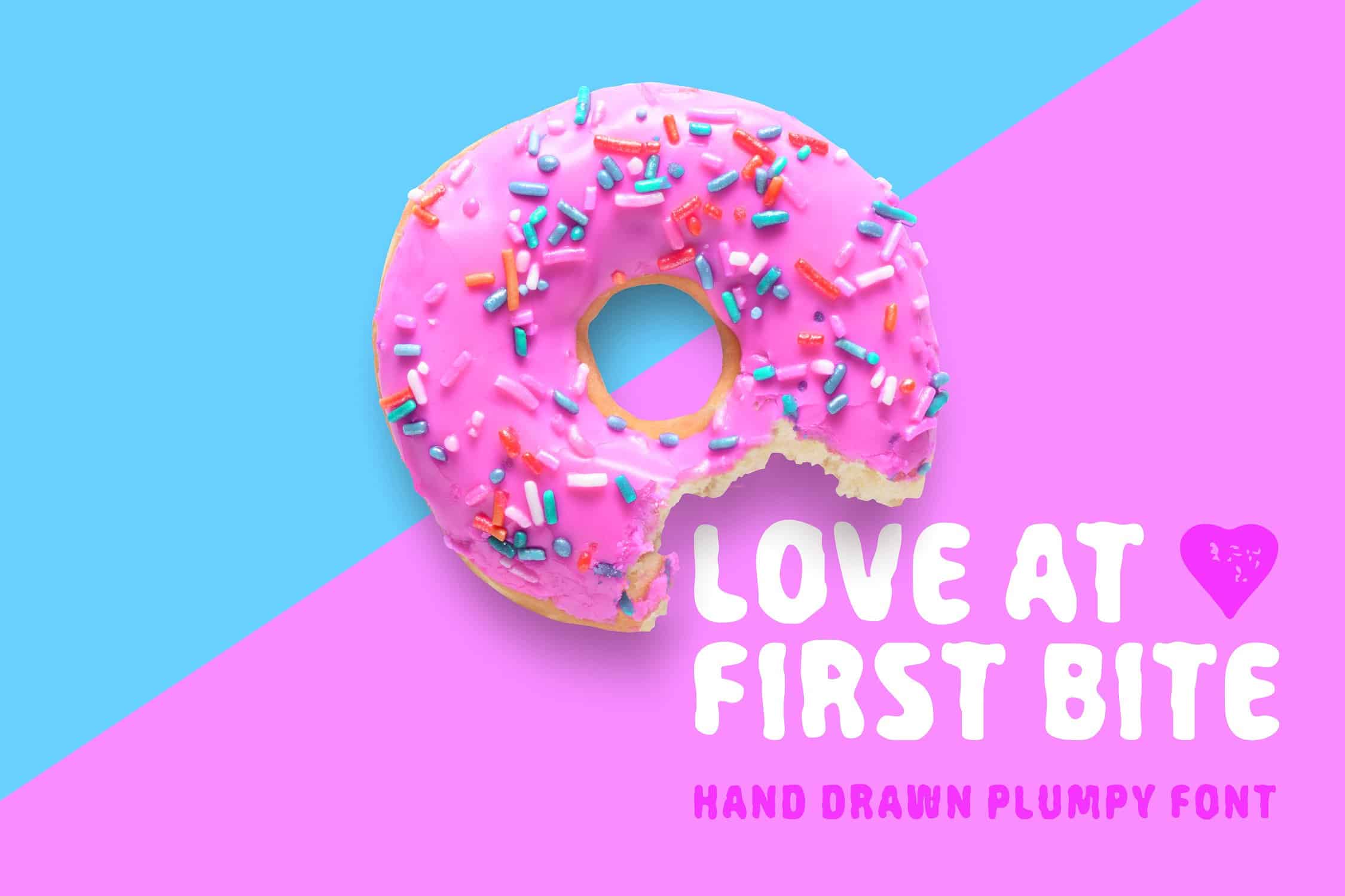 Download Love At First Bite font (typeface)