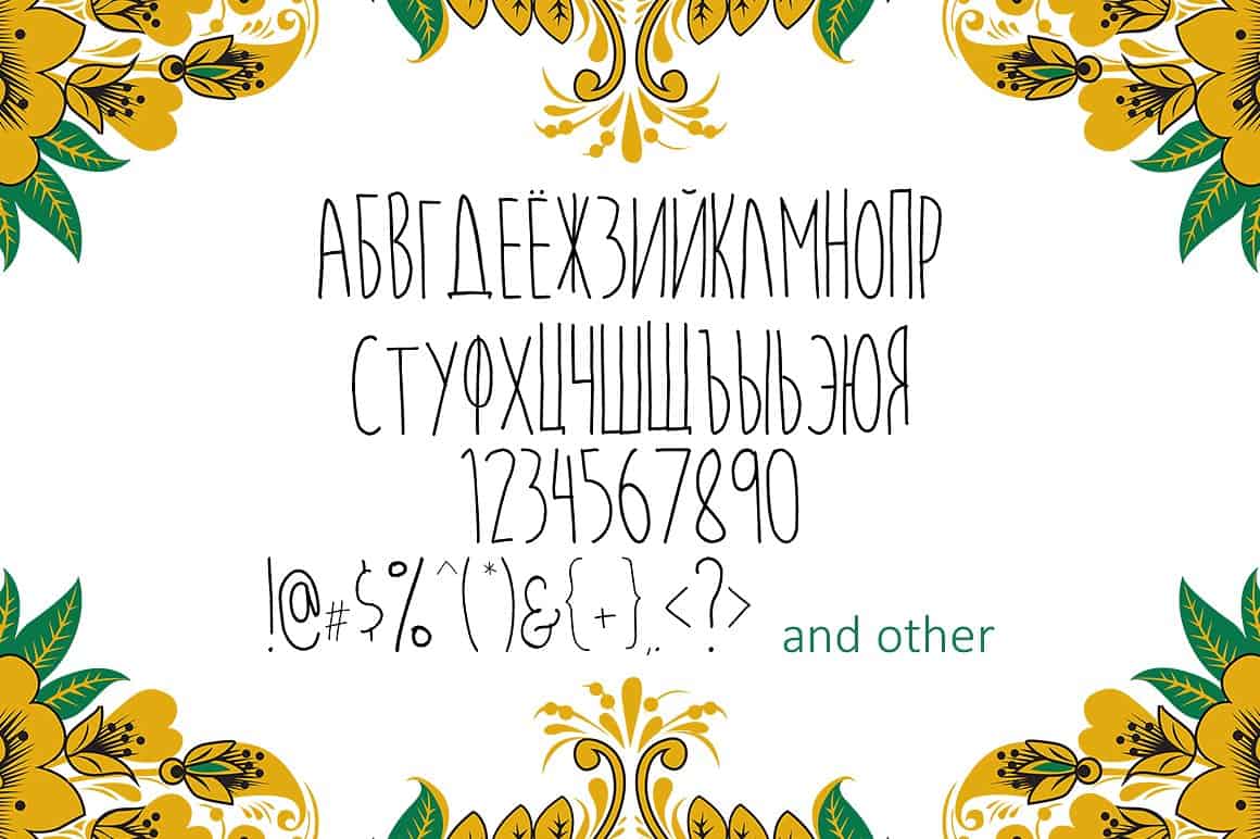 Download Matryoshka font (typeface)