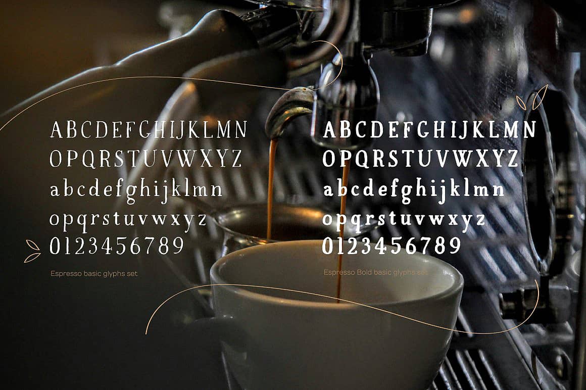 Download Espresso & Espresso Bold font (typeface)