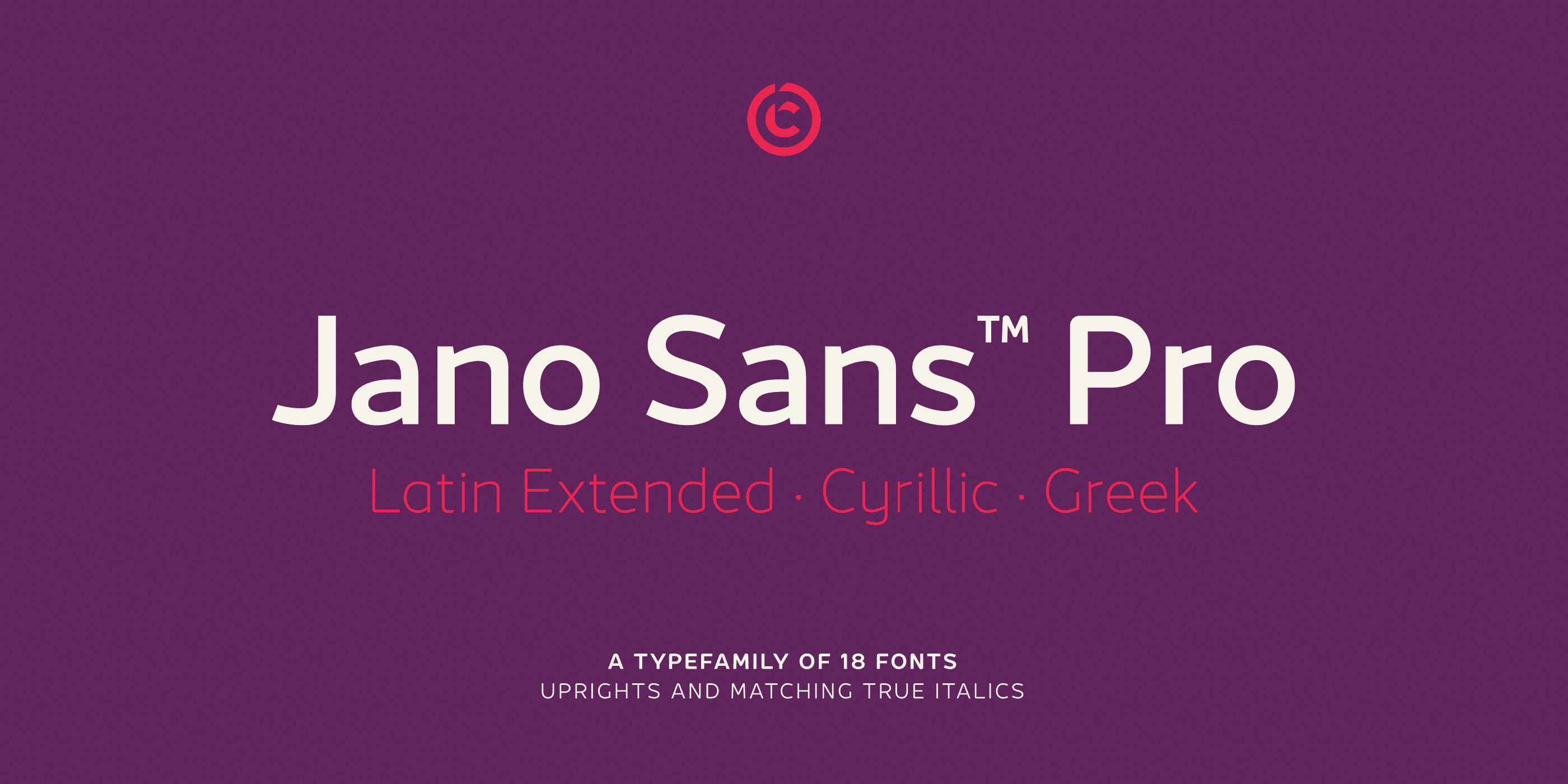 Download Jano Sans Pro font (typeface)
