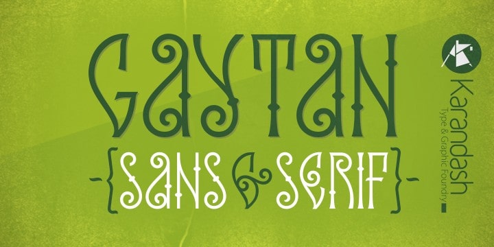 Download Ka Gaytan font (typeface)
