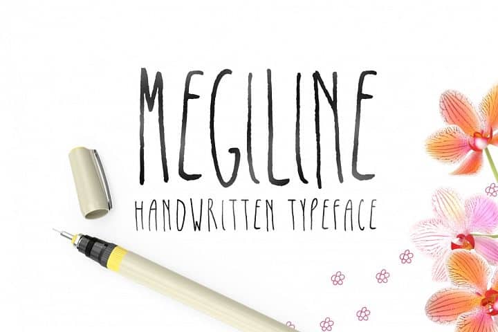 Download Megiline font (typeface)