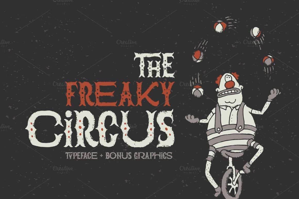 Download The Freaky Circus font (typeface)