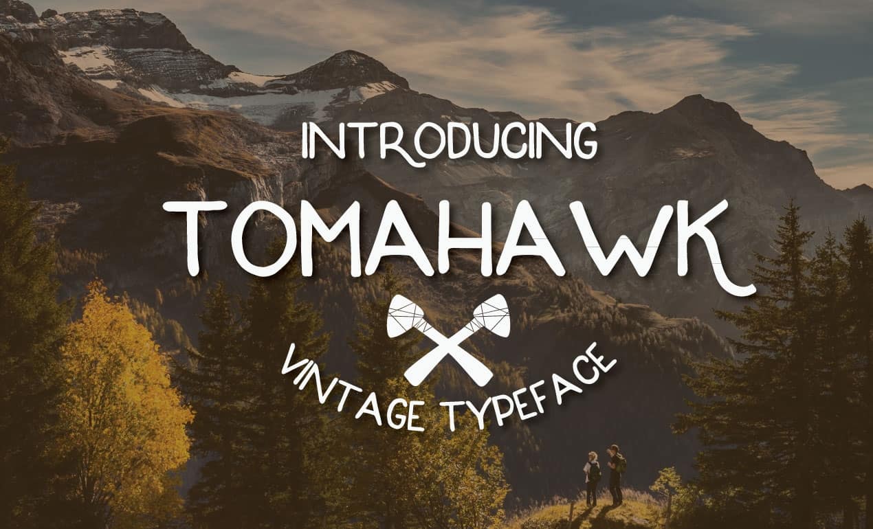 Download Tomahawk font (typeface)