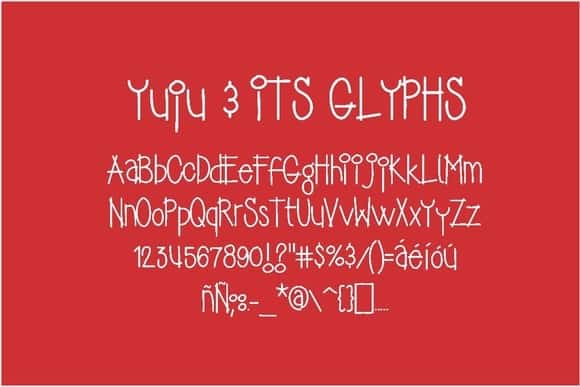 Download Yujufont font (typeface)