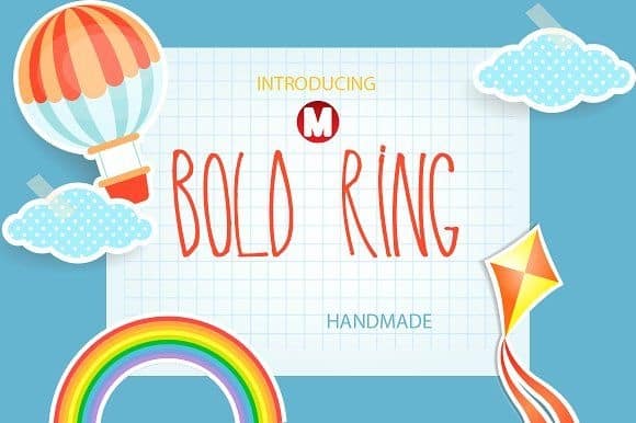 Free Download Bold Ring Fonts Collection