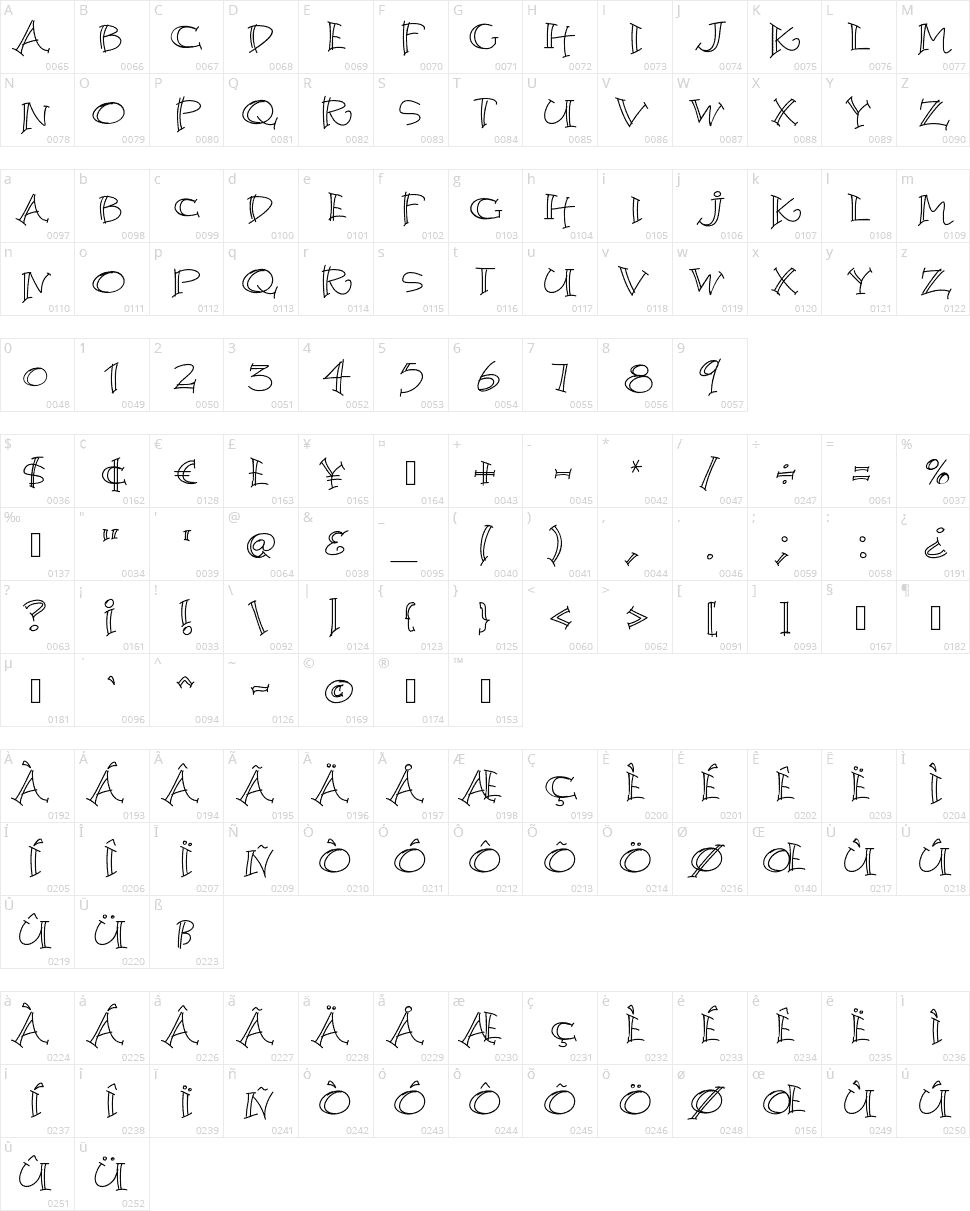 Download K26 Argento font (typeface)
