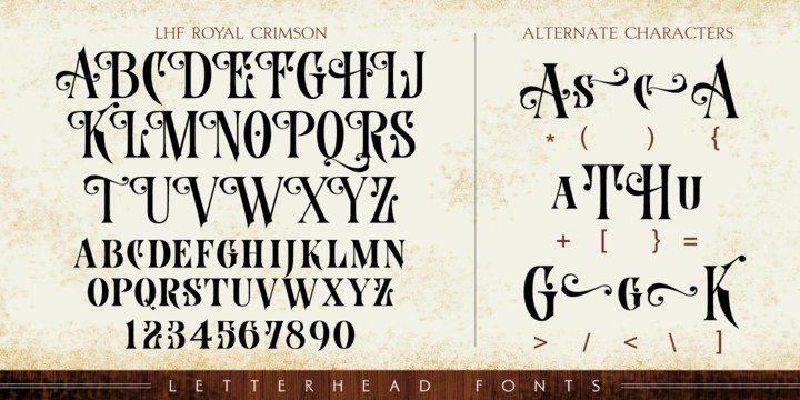 Download Letter Head font (typeface)