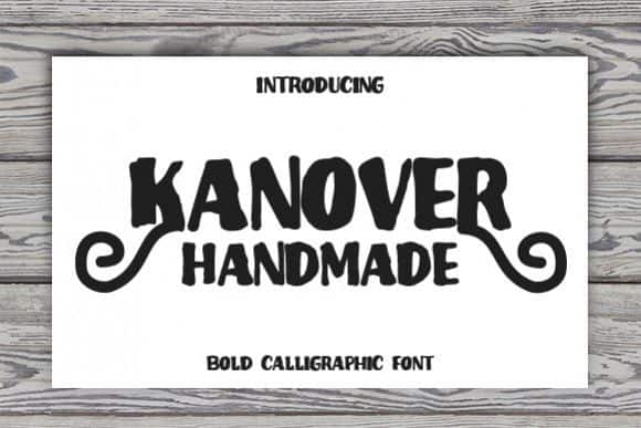 Download Kanover font (typeface)
