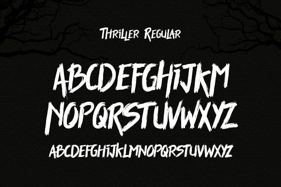 Download Thriller font (typeface)