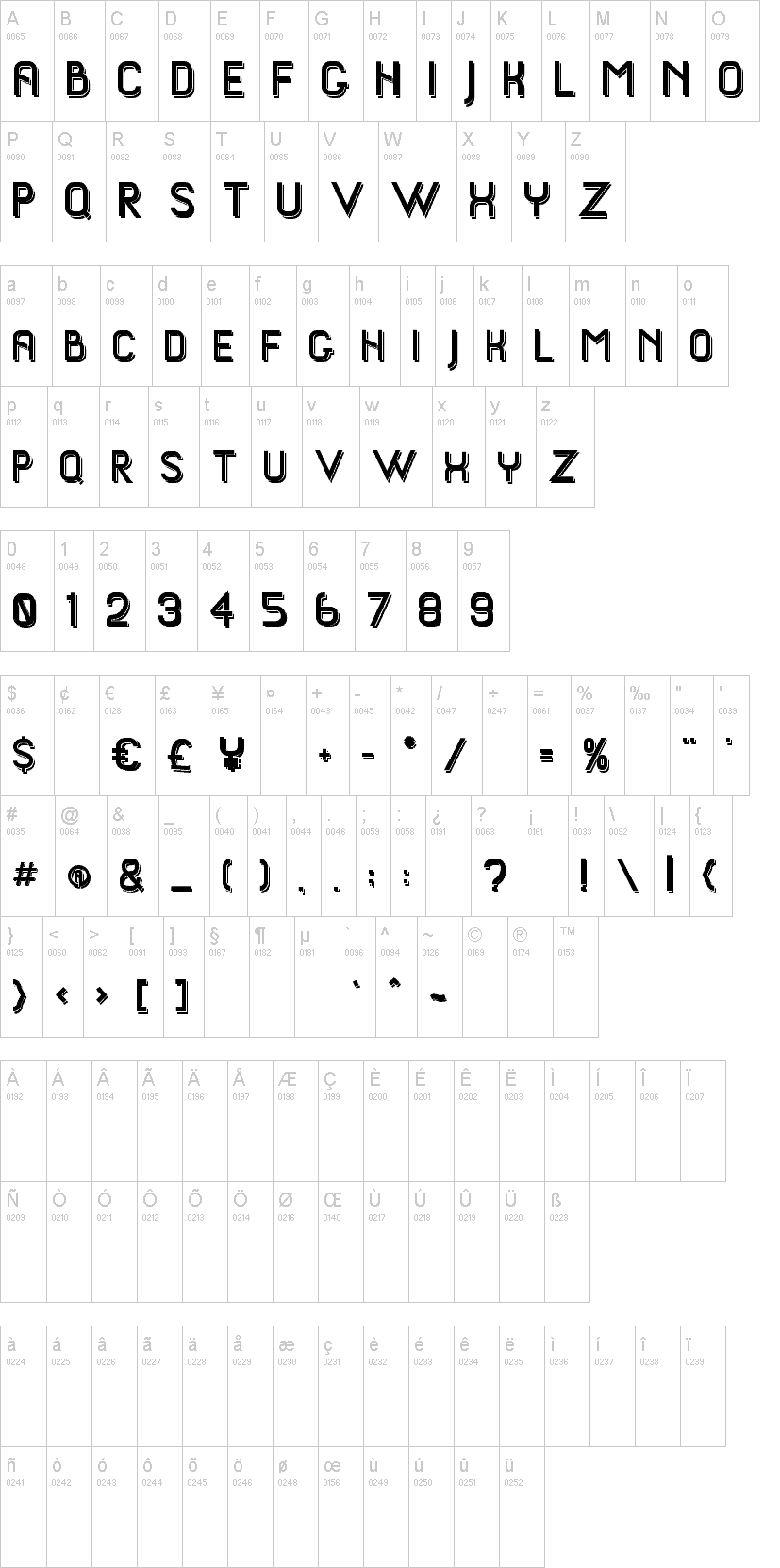 Download Ayuenda font (typeface)