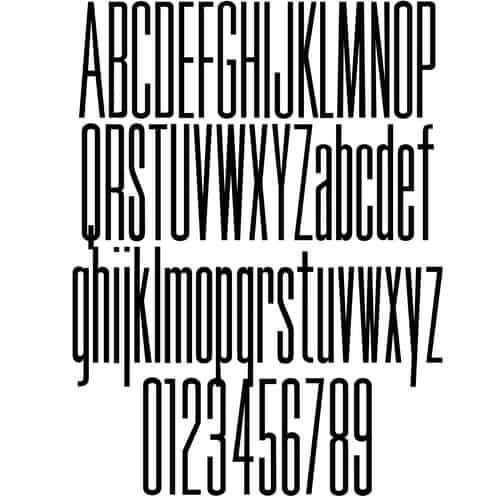 Download Small Tall font (typeface)