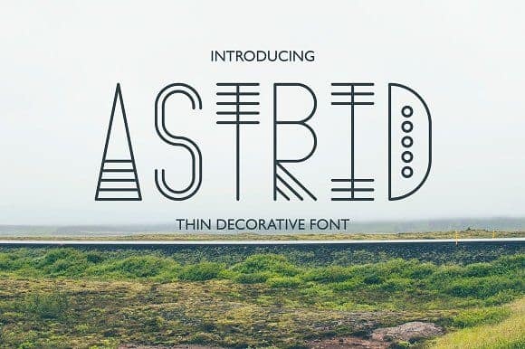Download Astrid font (typeface)