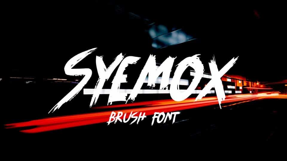 Download Syemox font (typeface)