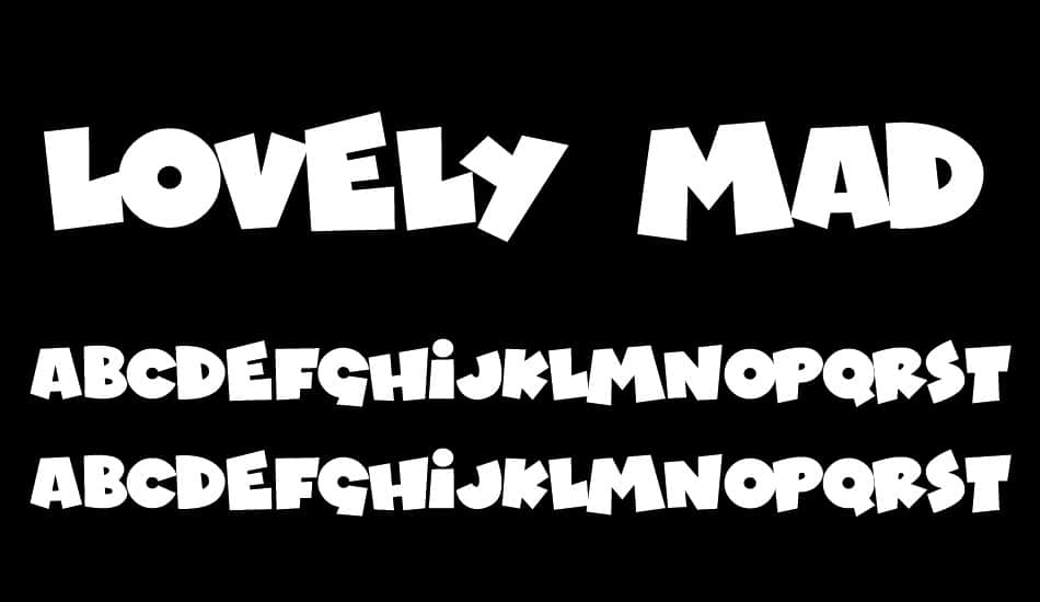 Free Download Lovely Madness Fonts Collection