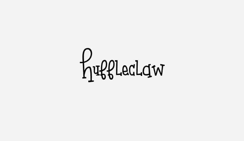 Download Huffleclaw font (typeface)