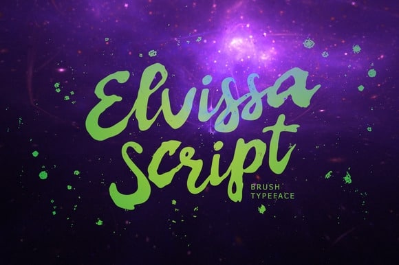 Download Elvissa font (typeface)