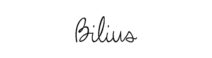 Download Bilius font (typeface)