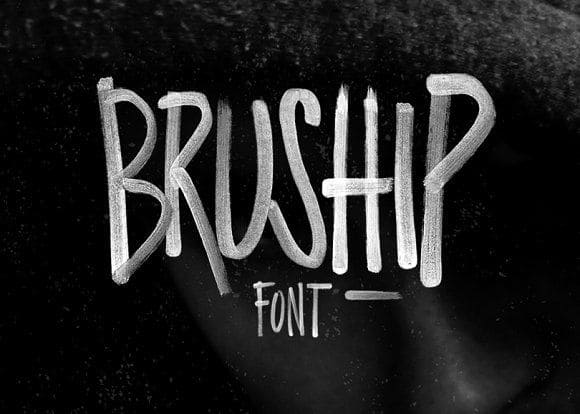 Download Bruship font (typeface)