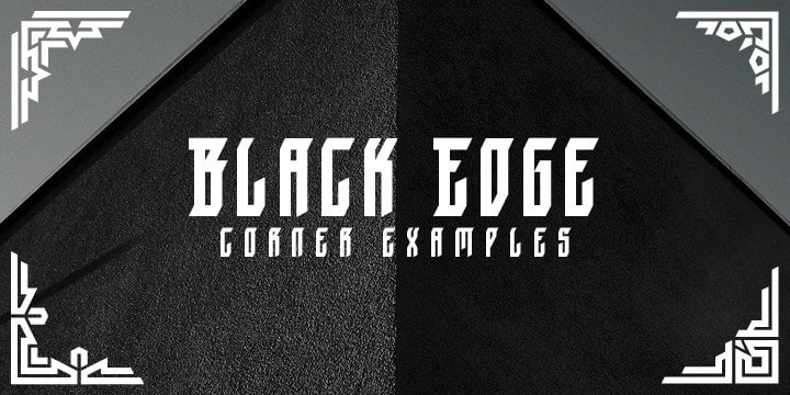 Download Blackedge font (typeface)