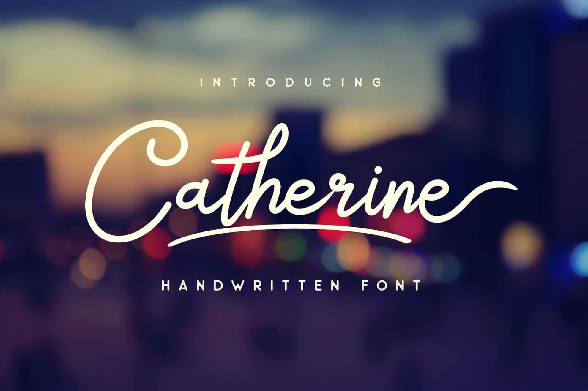 Download Catherine font (typeface)