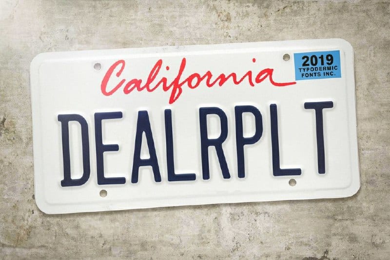 Download DealRPLT font (typeface)