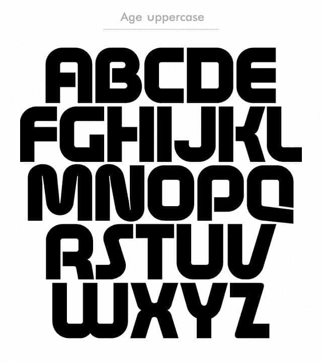 Download Age font (typeface)