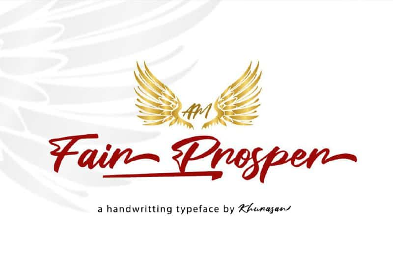 Download Fain Pnospen font (typeface)