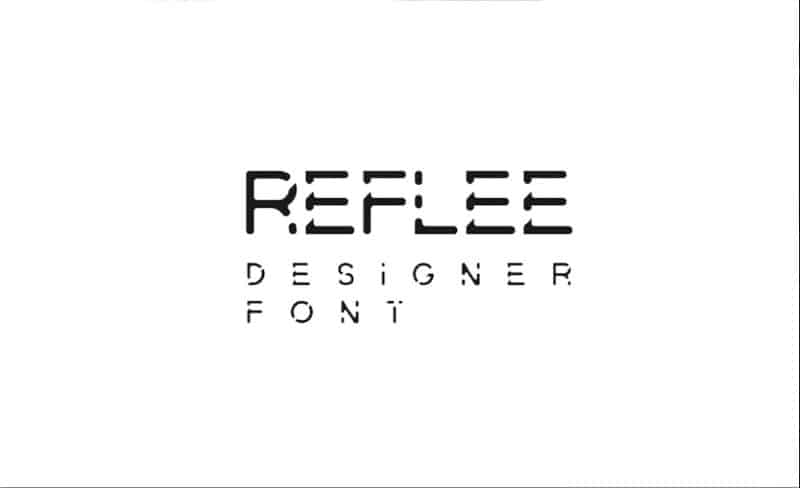 Download Reflee font (typeface)