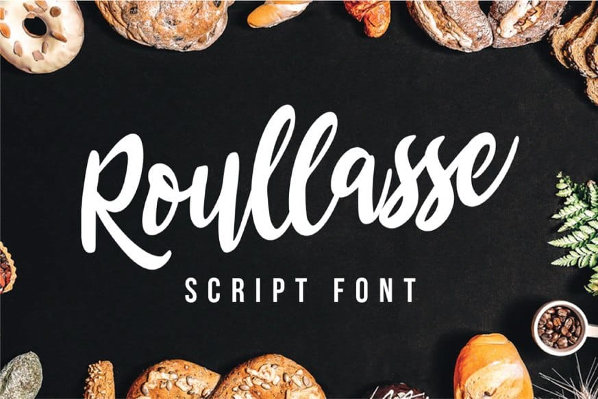 Download Roullasse font (typeface)