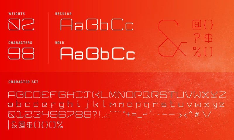Download Red Planet font (typeface)