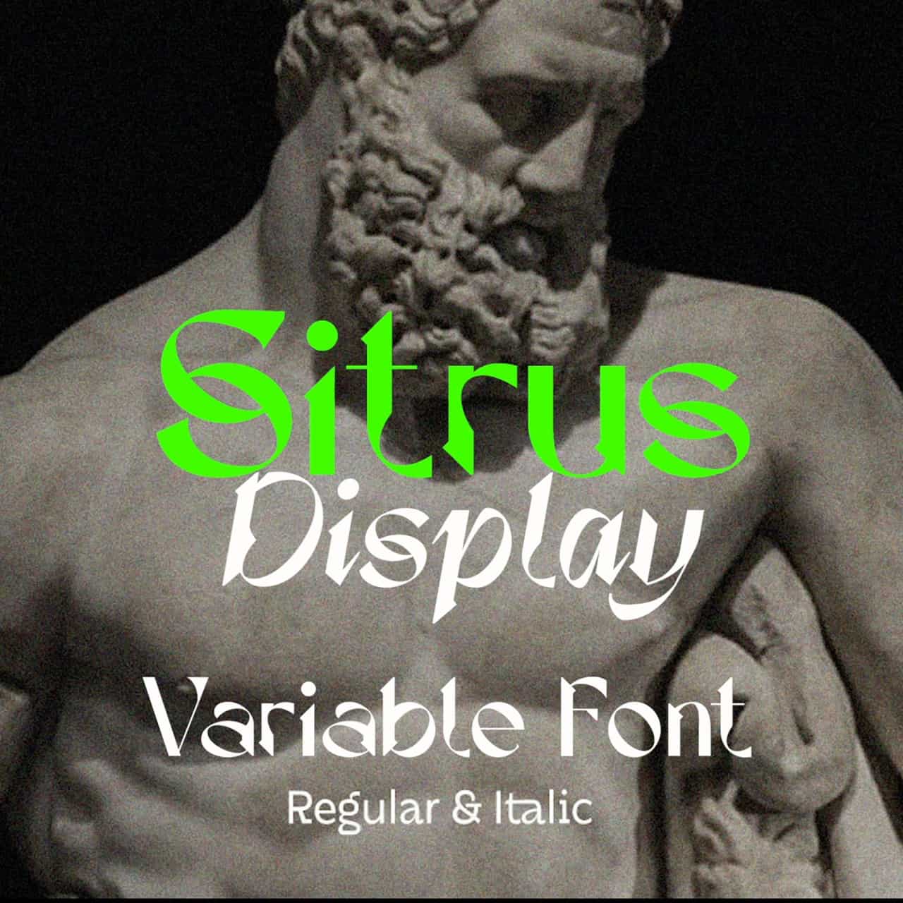 Download Sitrus font (typeface)