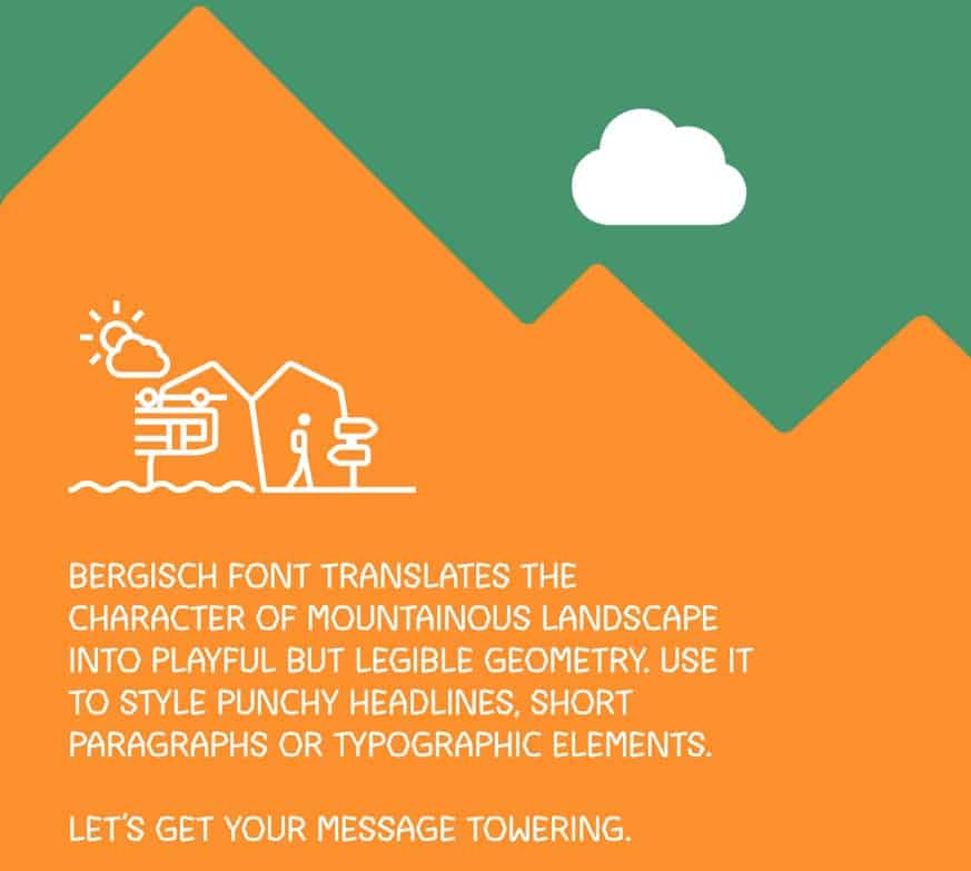 Download Bergisch font (typeface)