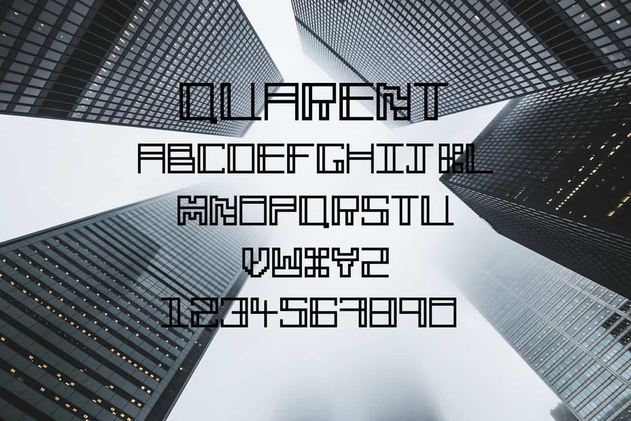 Download Quarent font (typeface)