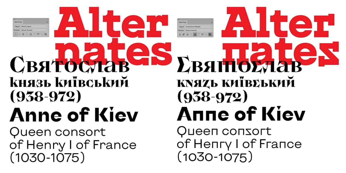 Download Kyiv Type font (typeface)
