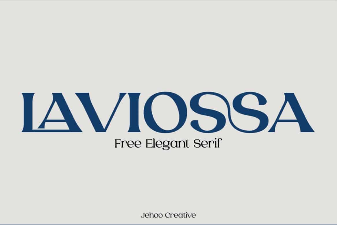 Download Laviossa font (typeface)