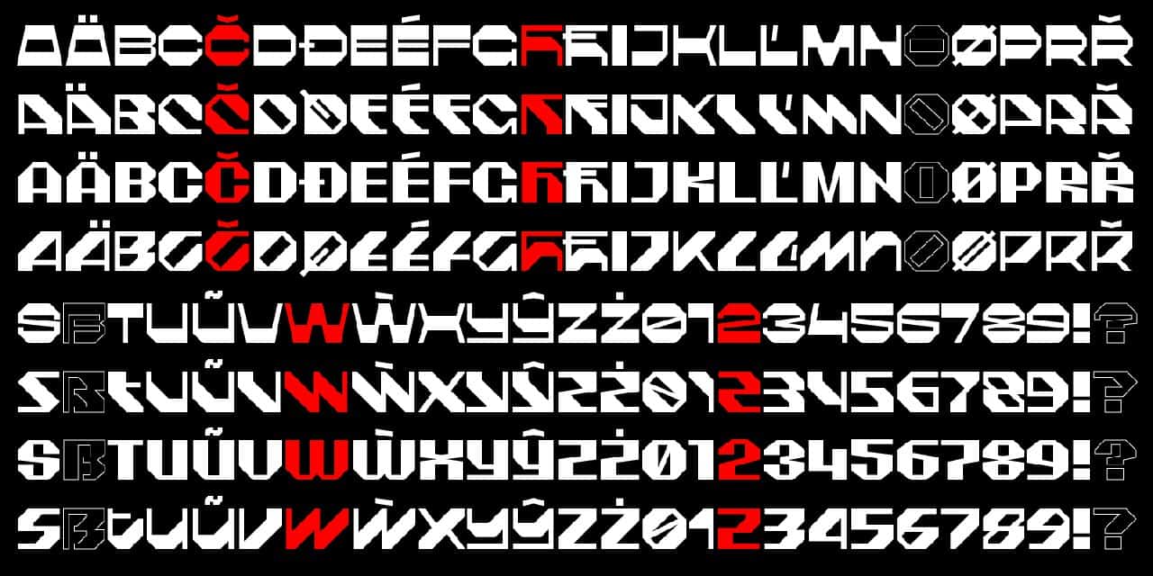 Download Deus Basic font (typeface)