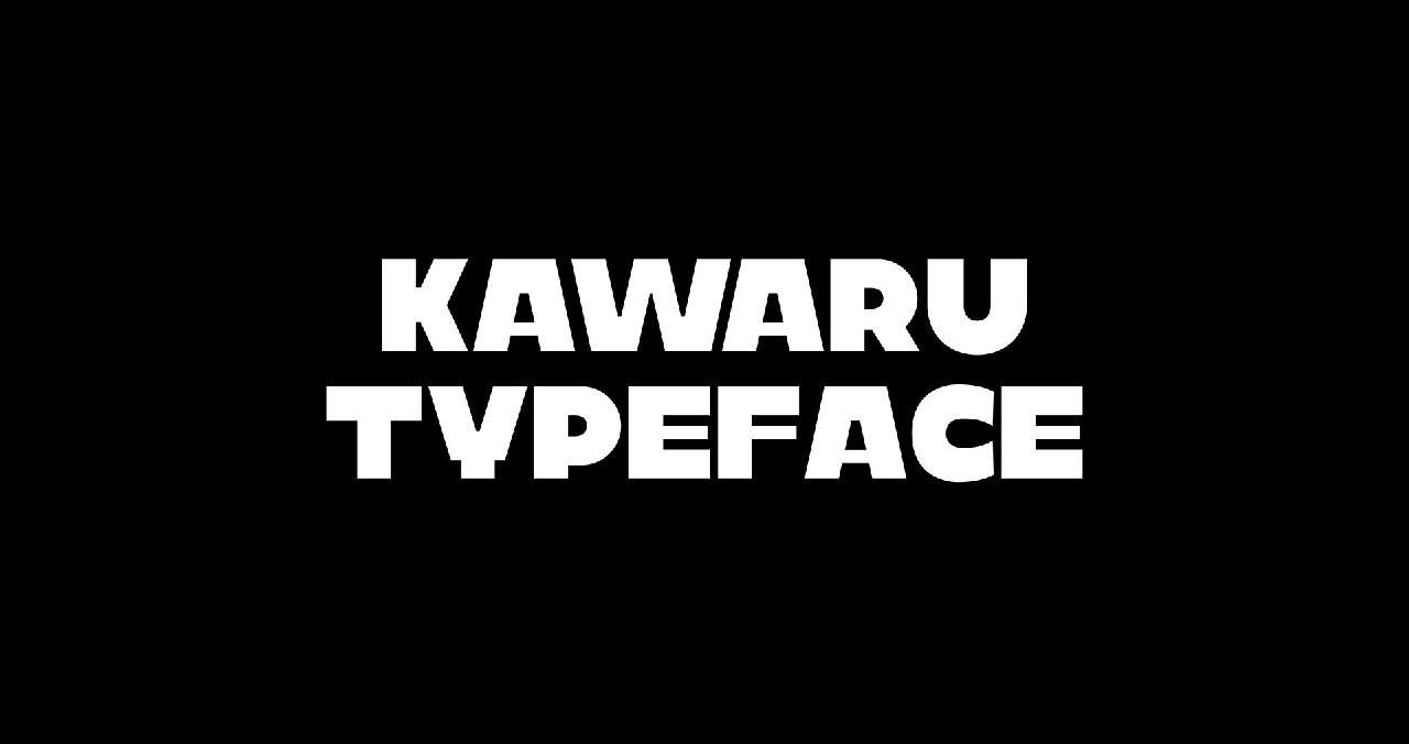 Download Kawaru font (typeface)