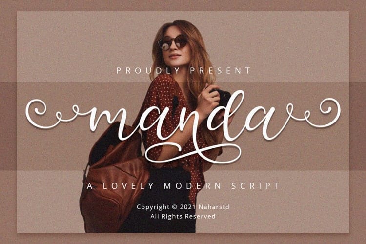 Download Manda font (typeface)