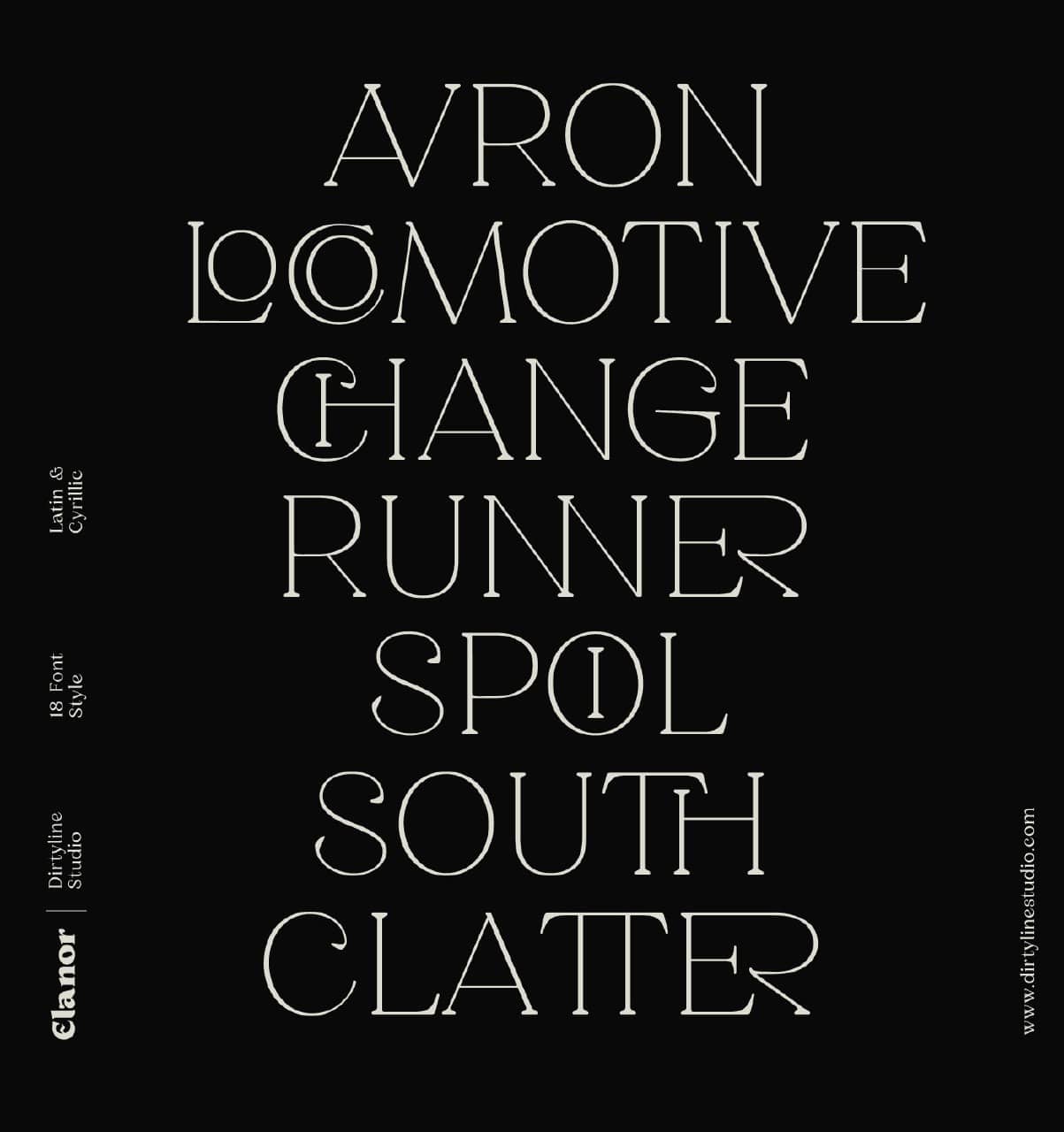 Download Elanor font (typeface)