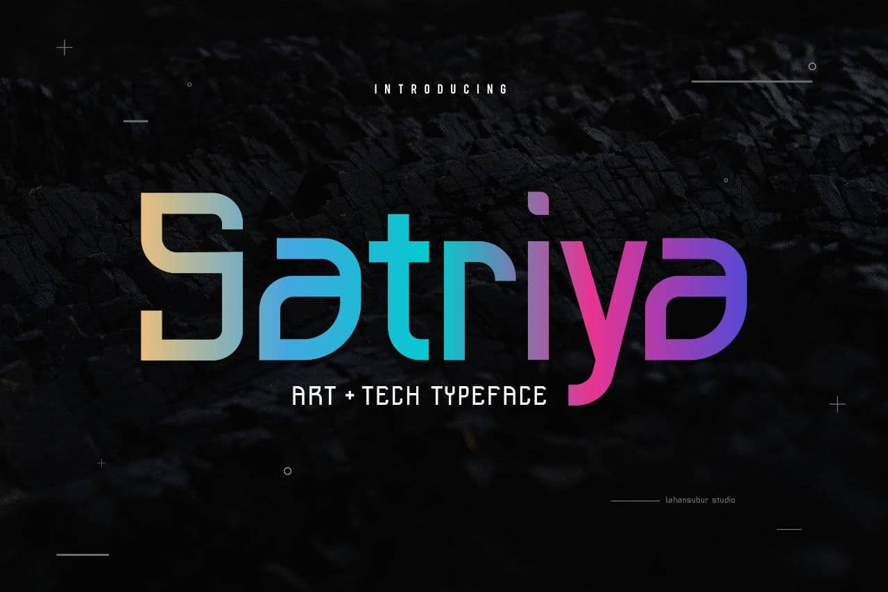 Download Satriya font (typeface)