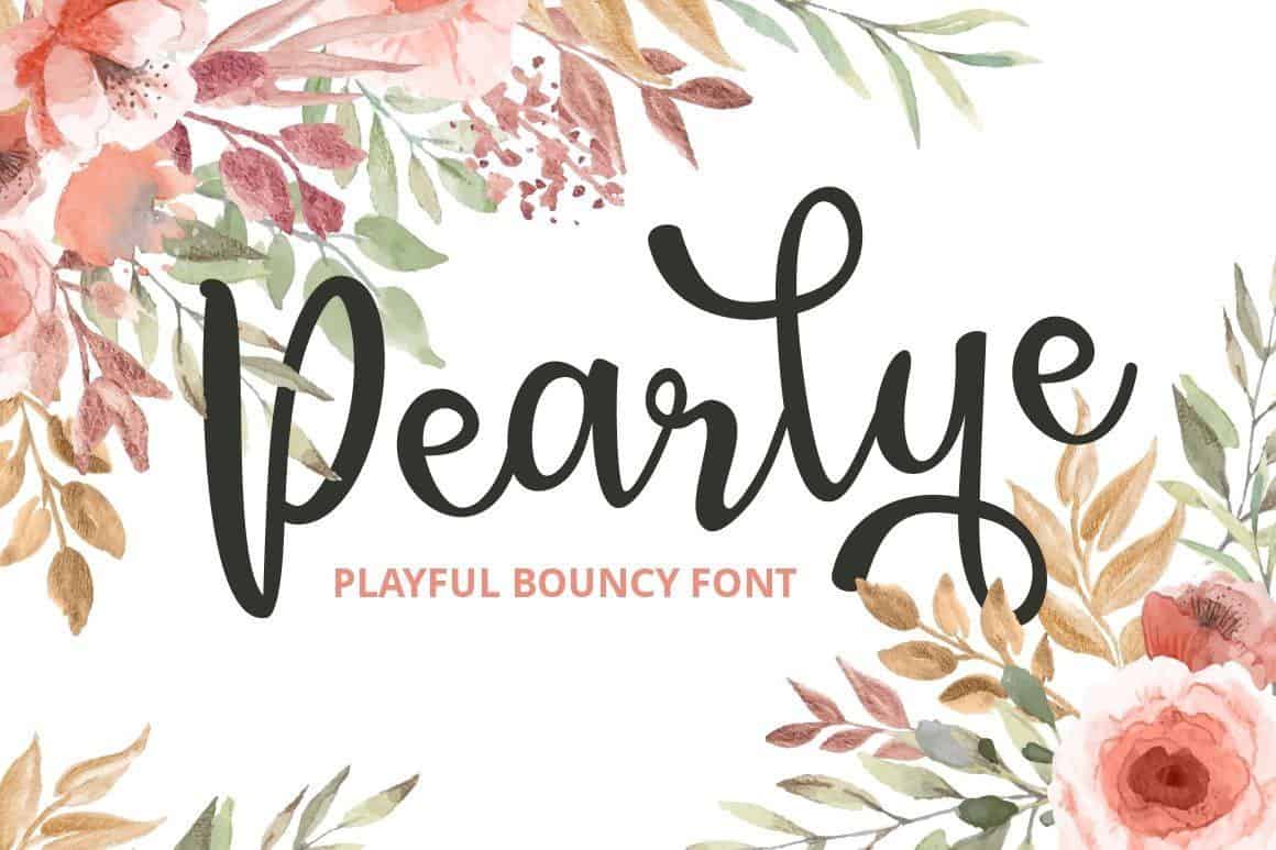 Download Pearlye font (typeface)